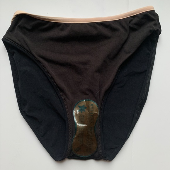 Victoria's Secret Classic Black Bikini Bottom with Pink Piping Size Small - Picture 9 of 15